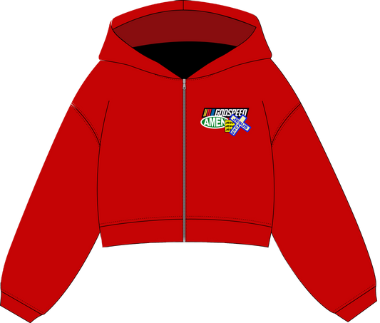 "PATCH" ZIP-UP HOOIDE